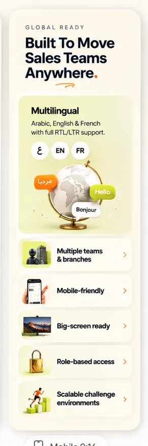 MoveSalesUp على الجوال
